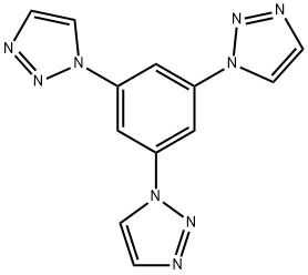 1,3,5-tri(1H-1,2,3-triazol-1-yl)benzene Structure