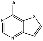 4-bromothieno[3,2-d]pyrimidine 구조식 이미지