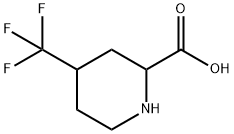 4-Trifluoromethyl-piperidine-2-carboxylic acid 구조식 이미지