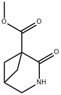 METHYL 2-OXO-3-AZABICYCLO[3.1.1]HEPTANE-1-CARBOXYLATE 구조식 이미지