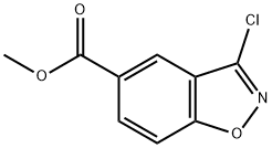 methyl 3-chlorobenzo[d]isoxazole-5-carboxylate Structure