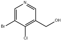 3-BROMO-4-CHLOROPYRIDINE-5-METHANOL Structure