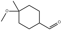 4-METHOXY-4-METHYLCYCLOHEXANE-1-CARBALDEHYDE Structure