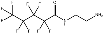 N-(2-aminoethyl)-2,2,3,3,4,4,5,5,5-nonafluoropentanamide 구조식 이미지