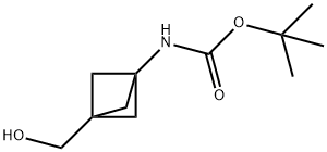 tert-butyl (3-(hydroxymethyl)bicyclo[1.1.1]pentan-1-yl)carbamate 구조식 이미지