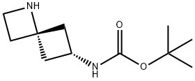 CIS-6-(BOC-AMINO)-1-AZASPIRO[3.3]HEPTANE 구조식 이미지