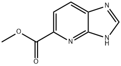 METHYL 3H-IMIDAZO[4,5-B]PYRIDINE-5-CARBOXYLATE Structure