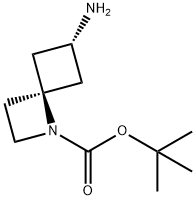 trans-6-amino-1-boc-1-azaspiro[3.3]heptane Structure