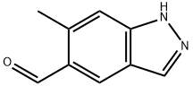 6-methyl-1H-indazole-5-carbaldehyde 구조식 이미지