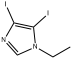 1-Ethyl-4,5-diiodo-1H-imidazole 구조식 이미지