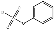 Chlorosulfuric acid, phenyl ester 구조식 이미지