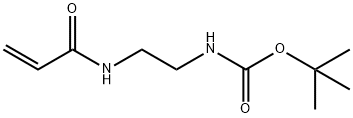 TERT-BUTYL N-[2-(PROP-2-ENAMIDO)ETHYL]CARBAMATE 구조식 이미지