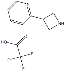 2-(AZETIDIN-3-YL)PYRIDINE 2,2,2-TRIFLUOROACETATE Structure