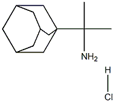 [1-(1-adamantyl)-1-methylethyl]amine hydrochloride Structure