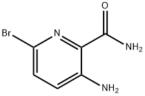 3-AMINO-6-BROMOPICOLINAMIDE Structure