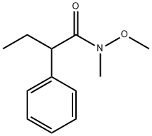 N-METHOXY-N-METHYL-2-PHENYLBUTANAMIDE Structure