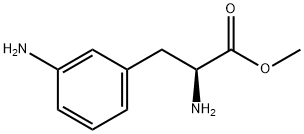 3-amino- DL-Phenylalanine, methyl ester 구조식 이미지