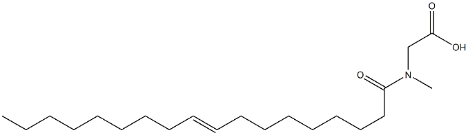 Glycine,N-methyl-N-(1-oxo-9-octadecen-1-yl)- Structure