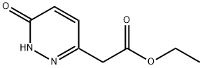 3-Pyridazineacetic acid, 1,6-dihydro-6-oxo,ethyl ester Structure