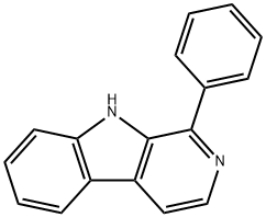 1-phenyl-9H-pyrido[3,4-b]indole 구조식 이미지