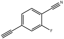 4-ethynyl-2-fluorobenzonitrile Structure