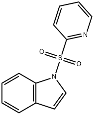 1-(pyridin-2-ylsulfonyl)-1H-indole 구조식 이미지