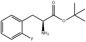 2-fluoro- L-Phenylalanine, 1,1-dimethylethyl ester 구조식 이미지