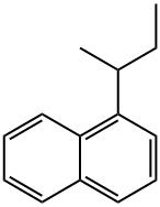 Naphthalene,1-(1-methylpropyl)- Structure