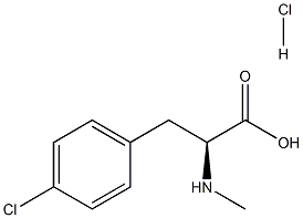 L-Phenylalanine, 4-chloro-N-methyl-, hydrochloride 구조식 이미지