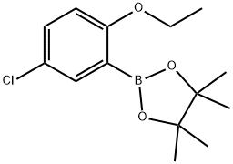 5-Chloro-2-ethoxyphenylboronic acid pinacol ester Structure