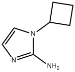 1-Cyclobutyl-1H-imidazol-2-amine 구조식 이미지