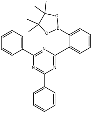 1696425-27-0 1,3,5-Triazine, 2,4-diphenyl-6-[2-(4,4,5,5-tetramethyl-1,3,2-dioxaborolan-2-yl)phenyl]