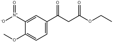 ethyl 3-(4-methoxy-3-nitrophenyl)-3-oxopropanoate Structure