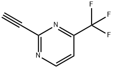 2-ethynyl-4-(trifluoromethyl)pyrimidine Structure