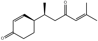 4-(6-Methyl-4-oxohept-5-en-2-yl)cyclohex-2-en-1-one 구조식 이미지