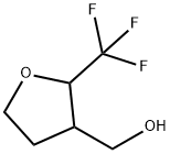 (2-Trifluoromethyl-tetrahydro-furan-3-yl)-methanol Structure