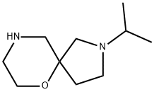 2-Isopropyl-6-oxa-2,9-diaza-spiro[4.5]decane Structure