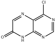 4-Chloro-8H-pteridin-7-one 구조식 이미지