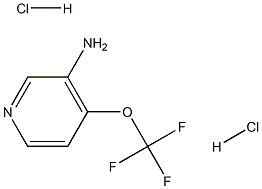 4-(Trifluoromethoxy)pyridin-3-amine dihydrochloride 구조식 이미지