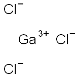 gallium(+3) cation trichloride Structure