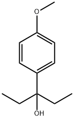 3-(4-METHOXYPHENYL)PENTAN-3-OL Structure