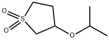 Thiophene,tetrahydro-3-(1-methylethoxy)-, 1,1-dioxide Structure