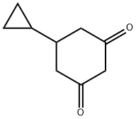 5-cyclopropylcyclohexane-1,3-dione Structure