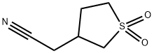 (1,1-dioxidotetrahydro-3-thienyl)acetonitrile 구조식 이미지