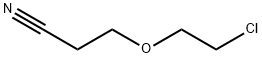 Propanenitrile, 3-(2-chloroethoxy)- Structure