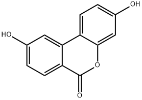 3,9-Dihydroxy-6H-dibenzo[b,d]pyran-6-one Structure