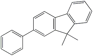 9H-Fluorene, 9,9-dimethyl-2-phenyl- Structure