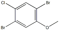 1,4-dibromo-2-chloro-5-methoxybenzene Structure