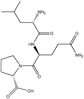 L-Proline, L-leucyl-L-glutaminyl- Structure