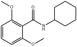 N-cyclohexyl-2,6-dimethoxybenzamide Structure